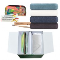 여행용 세면 세안 파우치 송월 향균 무지 선물세트