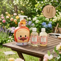 애경 브래드이발소 핸드워시 바디워시 샴푸 3종세트