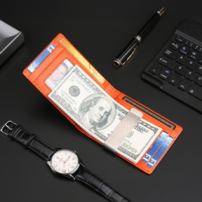 로페리아 고급형 RFID 소가죽 머니클립 지갑(0215635)