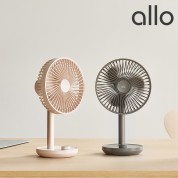 알로 F6 탁상용 무선 선풍기 사무실 소형 책상 미니 휴대용 캠핑 써큘레이터