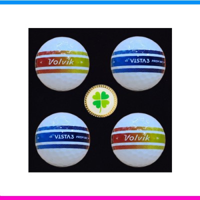 볼빅 비스타3 프리즘 4구 볼마커세트 (3pc)