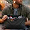 트래블잇 컬러풀 여행용파우치 大형-블랙