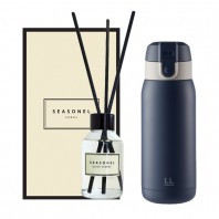 시즈넬 선물세트 디퓨저 100ml플레인+락앤락 처비텀블러