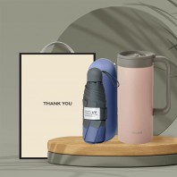 시즈넬 선물세트 락앤락 락앤락 테이블머그+5단우산