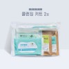누리 클렌징키트 2호(비건샴푸/바디워시/클렌징티슈 외)
