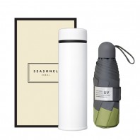 시즈넬 선물세트 M45텀블러+5단우산