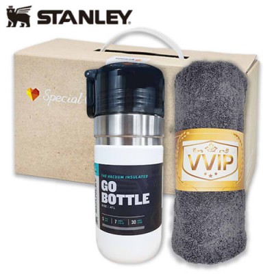 안심생건세트93호(스탠리 고진공 고보틀473ml+고려황제호텔타올170g)