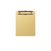 CI423 모던오피스 시크 골드 호텔용 스테인레스 클립 바인더 B6