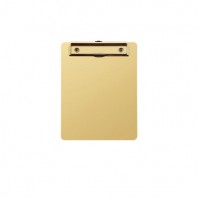 CI423 모던오피스 시크 골드 호텔용 스테인레스 클립 바인더 B6