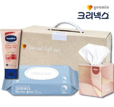 크리넥스 브랜드생활건강세트 1호