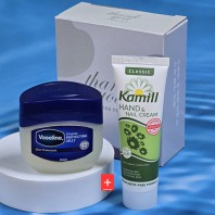 유니레버(바세린 젤리 50ml+독일 카밀 핸드크림)선물세트