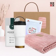 포근한담요텀블러세트-B엠보
