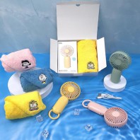 ((송월 타올 스누피 수건+ 아이스 냉각 선풍기 타올세트)) 타월선물// 휴대용 선풍기 쿨링미니 선풍기//타월 세트 타올선물