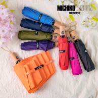 미치코런던 우드솔리드 3단완전자동우산 (M002)