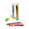 문구세트D형-8 (3색볼펜+샤프+형광펜)