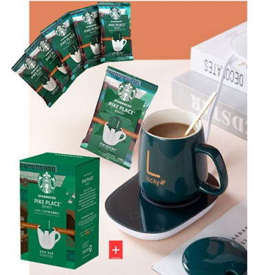 스타벅스 드립백 커피 5매+보온 컵 워머 선물세트