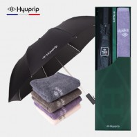 협립 2단 암막 고밀도 VIP 우산/양산 +협립호텔코마170타월-세트