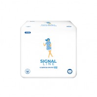 시그널라인 대형 1팩 8매입, 팬티형 생리대 입는 오버나이트