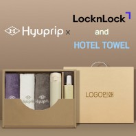 협립3단53암막야옹이완전자동우양산 +협립호텔코마170타월3P+락앤락슬림핏원터치텀블러