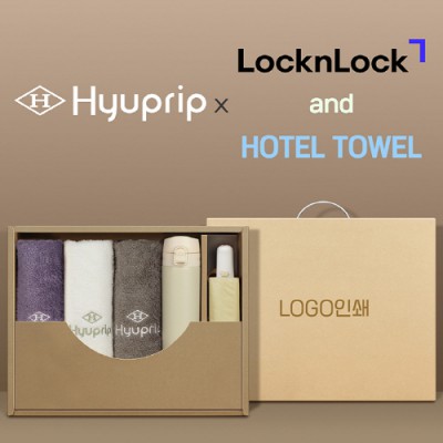 협립3단53암막야옹이완전자동우양산 +협립호텔코마170타월3P+락앤락슬림핏원터치텀블러