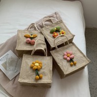 제이탑 포인트 데일리 린넨 에코백