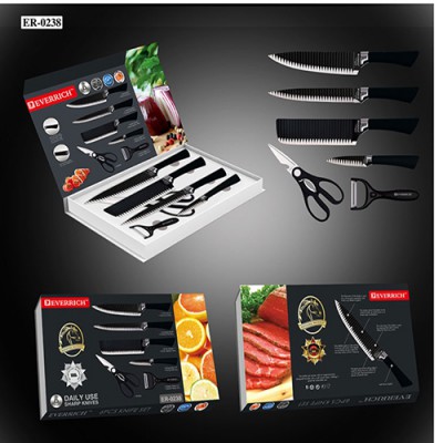 굿쿡 논스톱 코팅처리 6총 칼세트