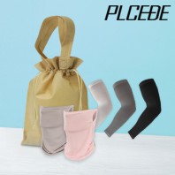 플씨드 여름 3종 복주머니 파우치 L세트 (귀걸이 쿨마스크+투밴드 쿨토시)