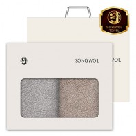 송월타올 30수 150g 뉴컬러무지 2매세트
