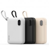 아이리버 22.5W 4in1 케이블 일체형 미니 보조배터리 10000mAh