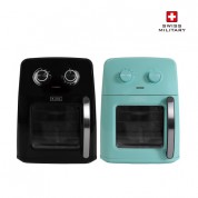 [스위스밀리터리] 아날로그 사각 오븐 프라이어 (2가지 색상 : 블랙, 민트)