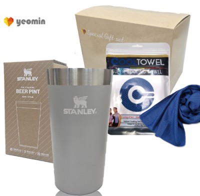 스탠리 브생건210호(스탠리 파인트컵473ml+쿨링 아이스 쿨타올)