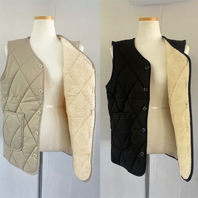 소프트 퀄팅 베스트 패딩조끼