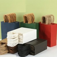 373_100장 고급 크라프트 종이 봉투