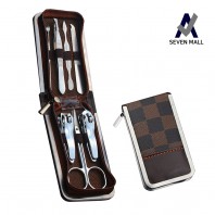 세븐몰 가죽 지퍼형 손톱깎이 7종 세트