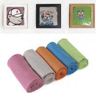 유스스포츠 쿨타올 칼라인쇄 필쿨