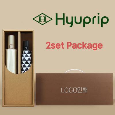 협립 3단60 8K 와인하트 암막 완전자동우산 +협립3단미니스타앵글완전자동우양산-세트