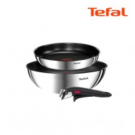 테팔 스테인리스 에디션 볶음팬 트라이미 3종