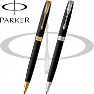 파카 소네트 매트 블랙 볼펜(2종)