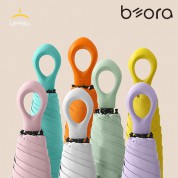 BOR 무지 인쇄우산 초경량 멀티고리 암막 5단 우양산