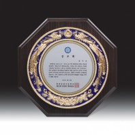 7236 우드금속 상패 (270*270mm)