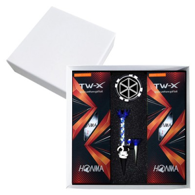 혼마 3피스 TW 6구 볼마커칩 자석티 고급 싸바리케이스