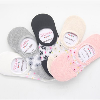 국내산 여자 미끄럼방지 여름덧신 메쉬 여름양말 K2670