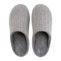 에코라이프 겨울 따뜻한 기모 실내화 미끄럼 방지 슬리퍼 CC244