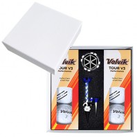 볼빅 V3 6구 볼마커칩 자석티 고급 싸바리케이스