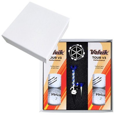 볼빅 V3 6구 볼마커칩 자석티 고급 싸바리케이스