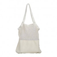 CI813 에코라이프 그리드 주문제작 매쉬 캔버스 에코백