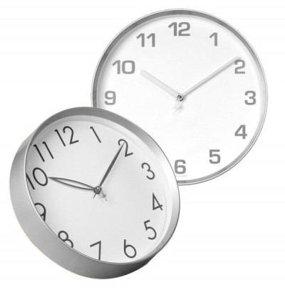 280 미소 실버벽시계