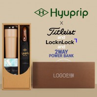 협립 3단 70 완전자동우산 +배터리+락앤락 메트로카페+타이틀리스트 골프공 6구-세트