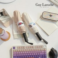 [기라로쉬] 3단 58 빅 사랑이 엔젤 시그니처 솔리드 암막 전자동 우산