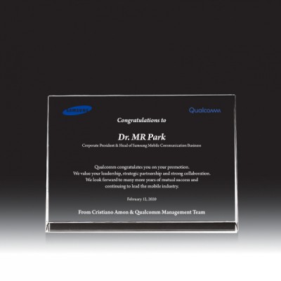 2616 크리스탈 상패 (170*120*50mm)